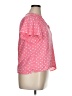Gap Hearts Pink Short Sleeve Blouse Size XL - photo 4