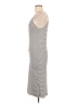Shein Stripes Gray Casual Dress Size 6 - photo 5