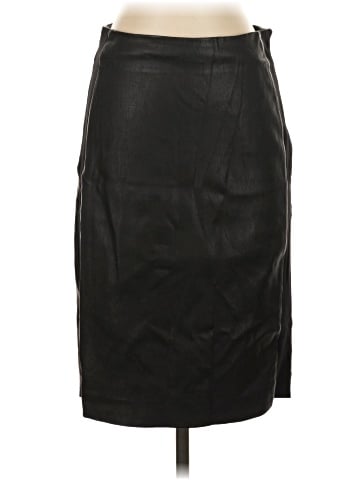 Theory Faux Leather Skirt (view 1)