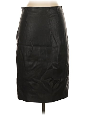 Theory Faux Leather Skirt (view 2)