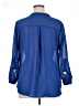 Zenobia 100% Polyester Blue Long Sleeve Polo Size XL - photo 2
