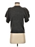 Scoop Gray Short Sleeve Top Size S - photo 1