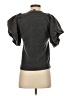 Scoop Gray Short Sleeve Top Size S - photo 2