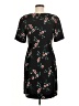 Draper James 100% Polyester Floral Black Casual Dress Size 6 - photo 2