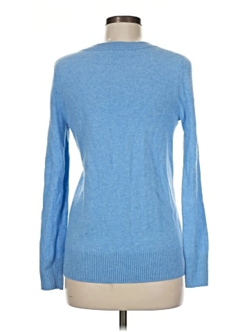 Aqua Cashmere Pullover Sweater (view 2)