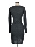Leith Solid Gray Casual Dress Size M - photo 2