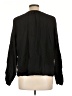 Self Contrast Black Long Sleeve Blouse Size L - photo 2