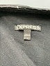 Express 100% Polyester Stars Black Cocktail Dress Size 2 - photo 7