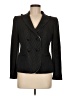 Armani Collezioni Chevron-herringbone Black Blazer Size 6 - photo 1