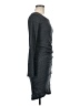 Leith Solid Gray Casual Dress Size M - photo 4
