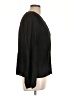 Self Contrast Black Long Sleeve Blouse Size L - photo 4
