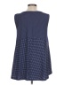Agnes & Dora Blue Sleeveless Blouse Size L - photo 2