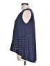 Agnes & Dora Blue Sleeveless Blouse Size L - photo 5