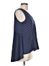 Agnes & Dora Blue Sleeveless Blouse Size L - photo 4