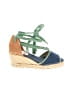Boden Color Block Blue Wedges Size EU 37 - photo 1