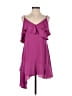 BCBGMAXAZRIA 100% Polyester Purple Cocktail Dress Size 2 - photo 1