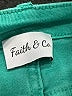 Assorted Brands Solid Green Denim Shorts Size 10 - photo 3
