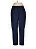Stylus Solid Blue Casual Pants Size XL - photo 1