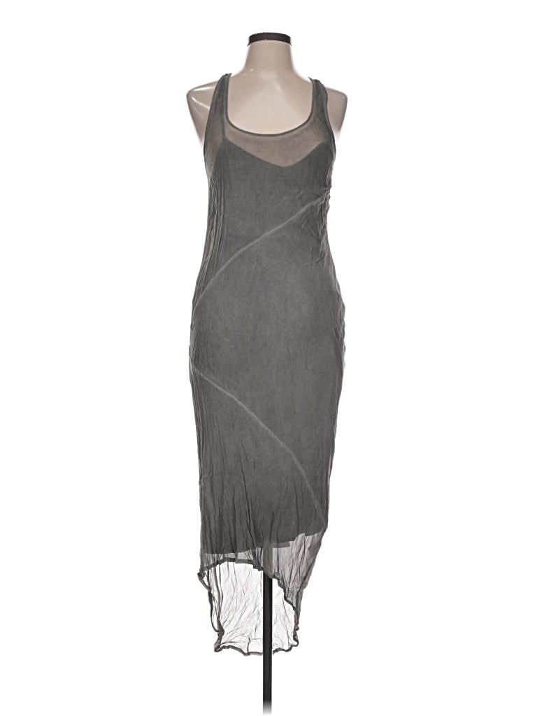 Pre-owned Dkny Jeans Cocktail Dress In Gray