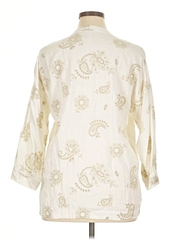 Elie Tahari Long Sleeve Blouse (view 2)