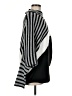 I.N. Studio Stripes Black Poncho Size M - photo 4