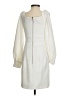 By Johnny 100% Polyester Ivory White Cocktail Dress Size 6 - photo 2