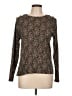 Rafaella 100% Cotton Brown Long Sleeve Top Size L - photo 1