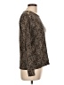 Rafaella 100% Cotton Brown Long Sleeve Top Size L - photo 4