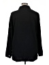 Unbranded 100% Cotton Solid Black Long Sleeve Button-Down Shirt Size XL - photo 2