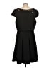 Betsey Johnson Solid Black Cocktail Dress Size P (petite) - photo 2