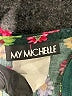 My Michelle Hearts Black Green Dress Size 6 (estimated) - photo 3
