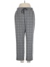 A New Day Plaid Gray Casual Pants Size M - photo 1