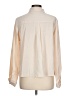 Unbranded 100% Polyester Color Block Ivory Long Sleeve Blouse Size L - photo 2