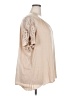 New York Laundry 100% Polyester Tan Short Sleeve Blouse Size 2X - photo 4