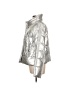 Assorted Brands 100% Polyamide Metallic Silver Snow Jacket Size 12 - photo 5