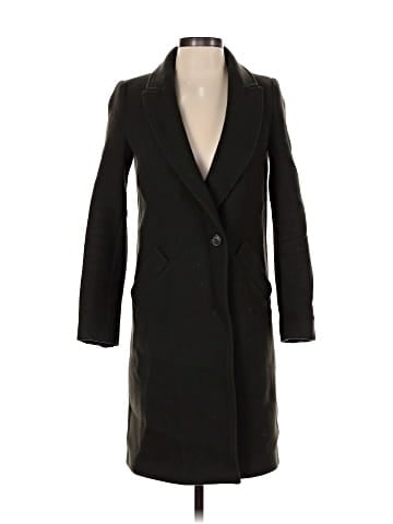Zara Basic Wool Coat (view 1)