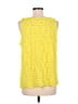 Travel Elements Yellow Sleeveless Blouse Size M - photo 2
