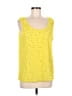 Travel Elements Yellow Sleeveless Blouse Size M - photo 1