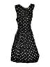 Assorted Brands 100% Viscose Hearts Black Dress Size 14 - photo 1