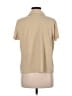 Cyrus 100% Polyester Tan Short Sleeve Blouse Size L - photo 2