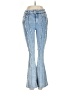 Shein Stripes Blue Jeans Size XS - photo 1