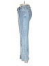 Shein Stripes Blue Jeans Size XS - photo 5