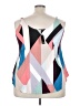 Torrid Color Block Pink Sleeveless Blouse Size 3X Plus (3) - photo 2