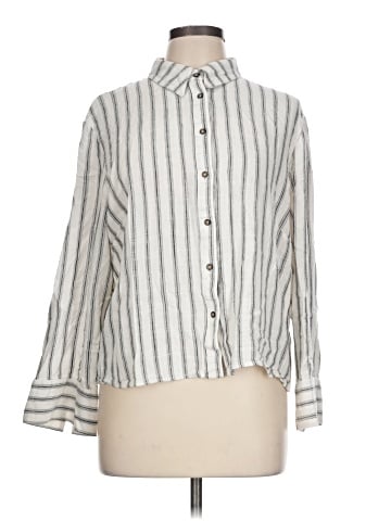 Divided by H&M Long Sleeve Button-Down Shirt (view 1)