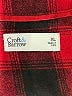 Croft & Barrow 100% Cotton Plaid Red Long Sleeve Button-Down Shirt Size XL - photo 7
