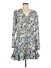 Veronica Beard 100% Silk Paisley Blue Casual Dress Size 8 - photo 1