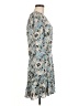 Veronica Beard 100% Silk Paisley Blue Casual Dress Size 8 - photo 4