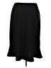 Preswick & Moore Solid Black Formal Skirt Size 10 - photo 1