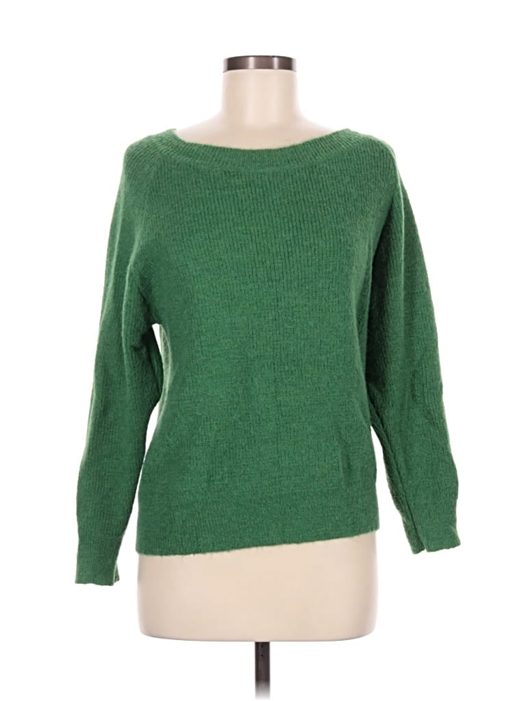 Pre-owned Unbranded Pullover Sweater In Green