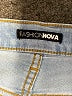 Fashion Nova Solid Blue Jeans Size 9 - photo 7